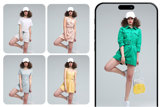 AI Clothing Changer for e-commerce