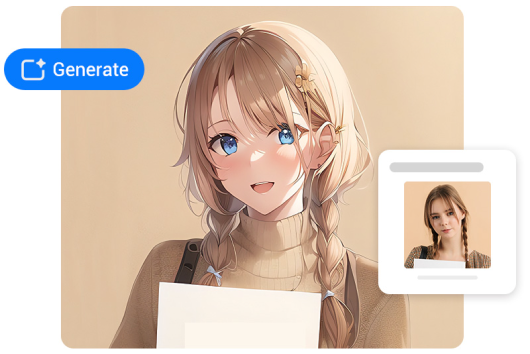 Use a reference image to make the generated image similar to it