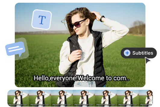 Add Text & Subtitles with Precision