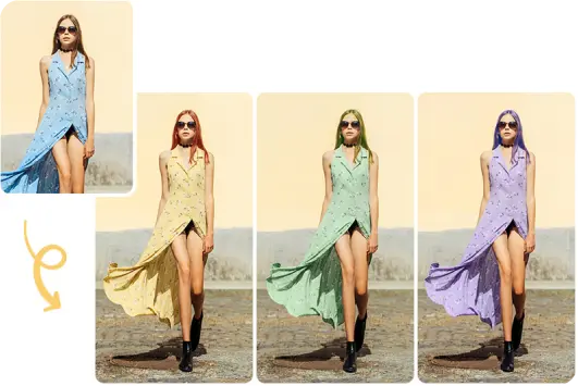 O editor de imagens com IA ajusta cores instantaneamente