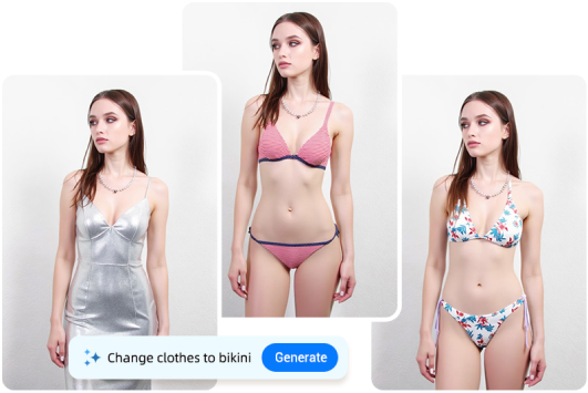 Change clothes with prompts