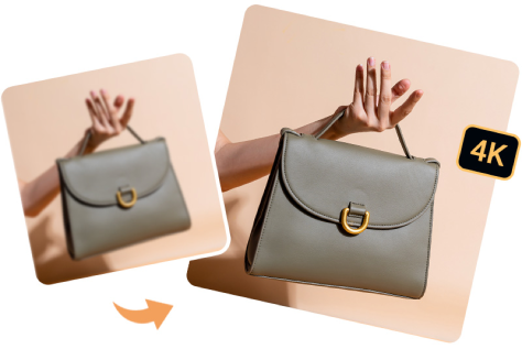 Remove blur from a product photo