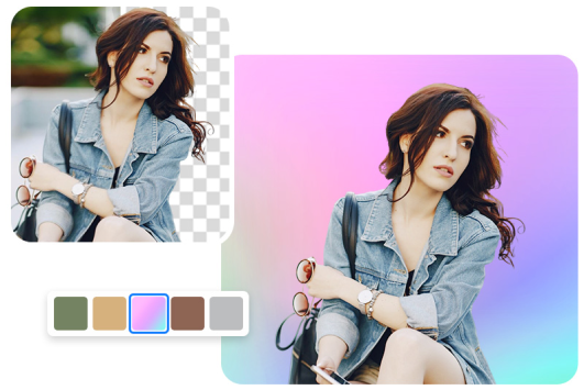 Remove BG and change BG