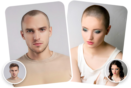 Buzz Cut Filter for men and women