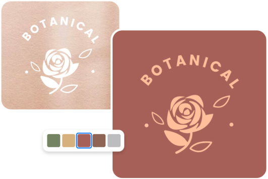 Change bg color of logo