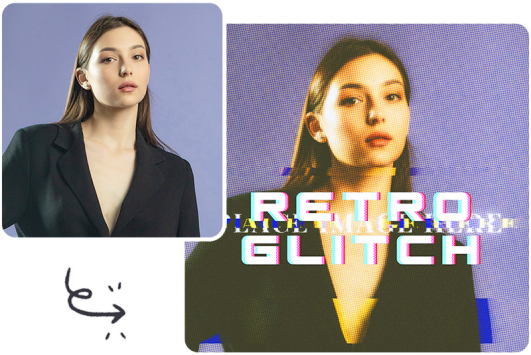 Glitch-Filter zur Bildoptimierung nutzen