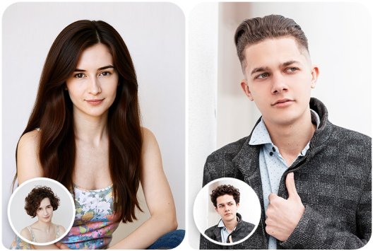 AI hairstyle changer for men and women