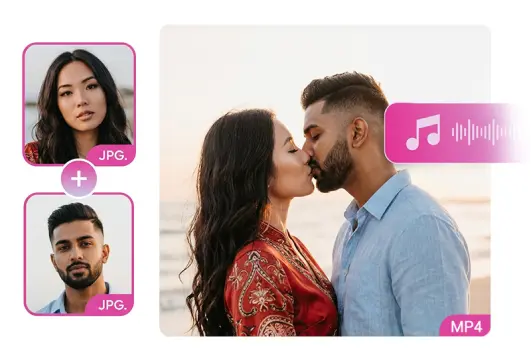 Crie Momentos Românticos a partir de Imagens Estáticas