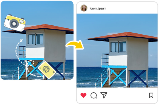 Remove emoji from photo
