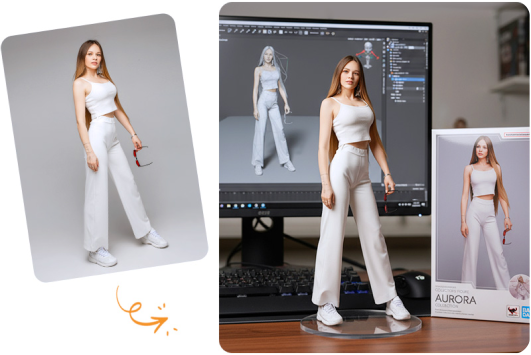 Generate 3D figures from an image with Nano Banana