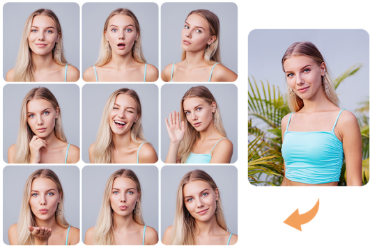 Create a 3×3 Photo Booth Grid with Nano Banana