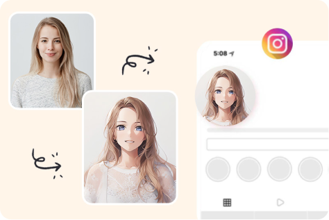 Erstellen Sie einen Anime-Avatar für soziale Medien