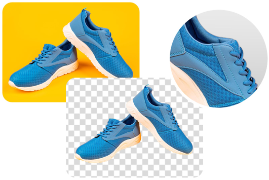 Precisely remove color from an image