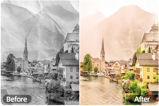 Restore old photo