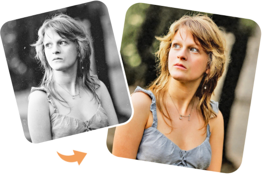 Colorize black and white photos