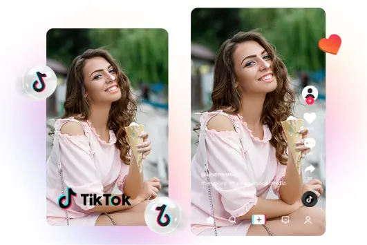 自动去除 TikTok 水印
