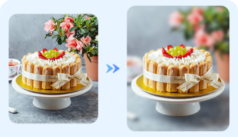 Blur background for product photo